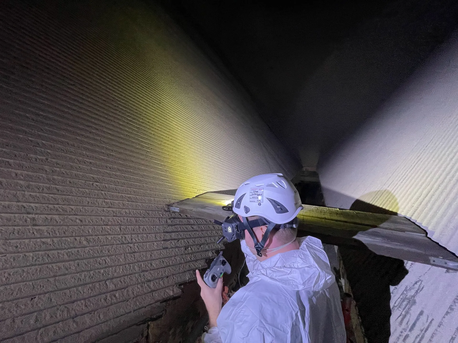 Kopterflug Inspektionsteam