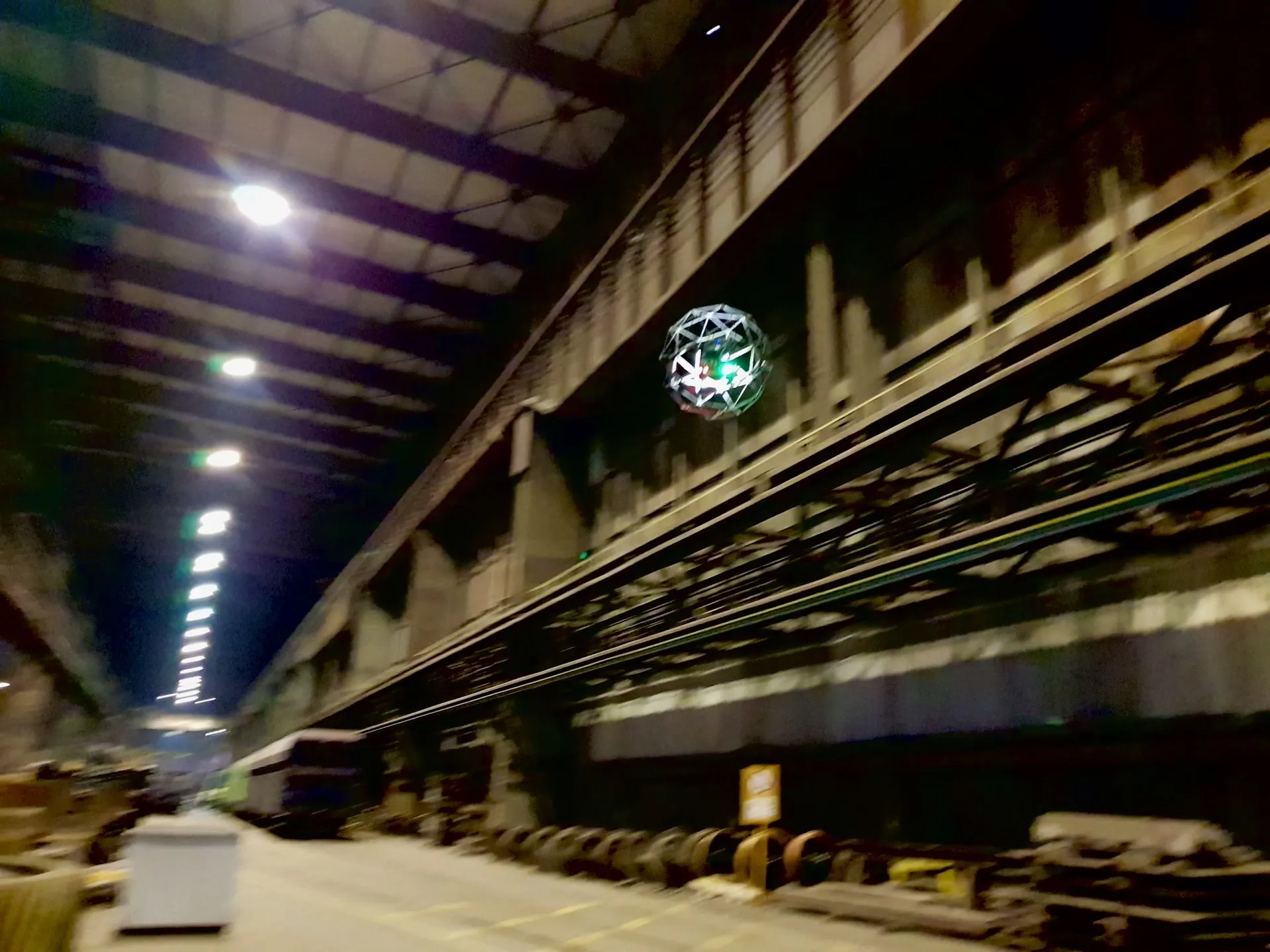 Kopterflug Inspektionsteam bei der Arbeit